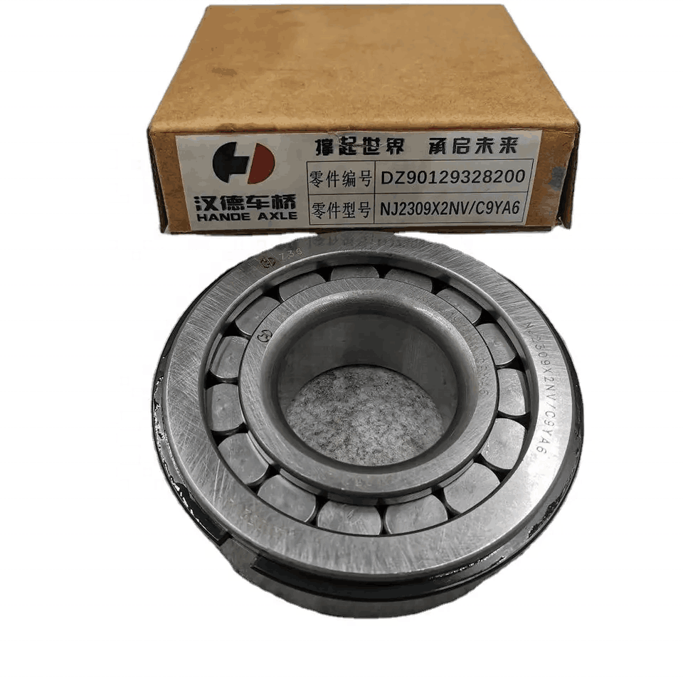 Shacman Hande HD469 Tua'i Axle Drive Bevel Gear Rear Bearing DZ9003323010 6312N NJ2309X2NV/C9YA6
