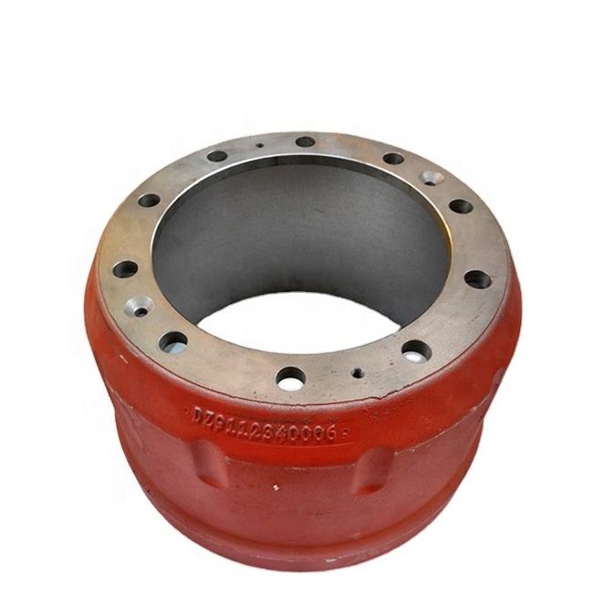 SHACMAN Truck Rear Brake Drum DZ9112340006 Tiute Mamafa Uamea Vaega Chassis